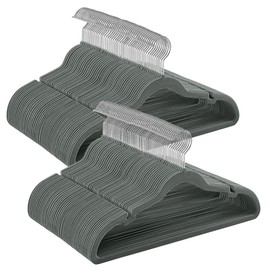 SONGMICS Set of 6 Drawer Organizers, Closet Organizers for Underwear, 120 Cells, Foldable Sock Holders, 11.8 x 11.8 x 3.9 Inches, for Storing Socks, Ties, Belts, Dove Gray URUS011G02