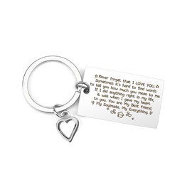 Qukiou Friendship Gifts Keyrings for Best Friend, Birthday Gifts for Women Friends, Bestie Gifts, Bff Gifts, Bestfriend Birthday Gift, Friend Presents Jewelry for Birthday Christmas Xmas New Year