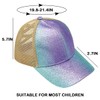 YeeHeen Baseball Cap for Girls Criss Cross Ponytail Baseball Hats