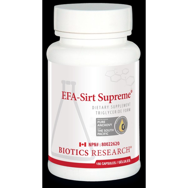 Biotics Research EFA Sirt Supreme 180 Softgels