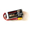 RoaringTop LiPo Battery Pack 80C 850mAh 4S 14.8V with XT60
