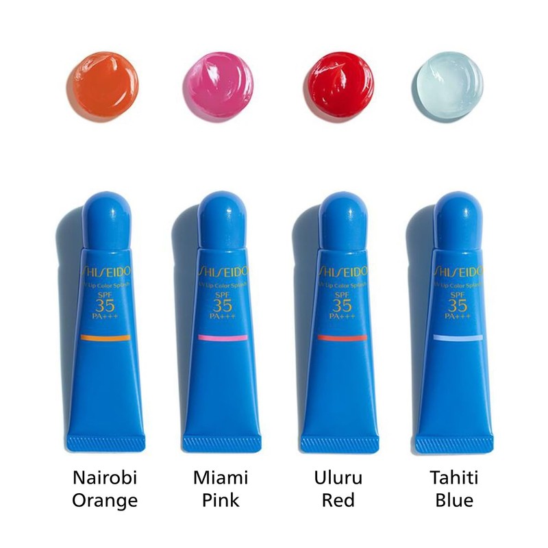 SHISEIDO Sun Care UV Lip Color Splash Uru Uru Red