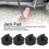 4PCS Jack Pad Anti Bending Sturdy Rubber Floor Heavy Duty