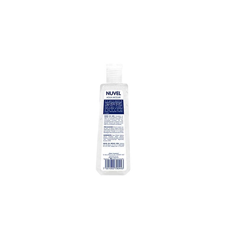 Nuvel Agua Micelar Desmaquillante 235 ml