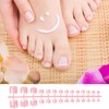 140pcs False Toenails, French Fake Toe Nails Tips, Artificial Toenail
