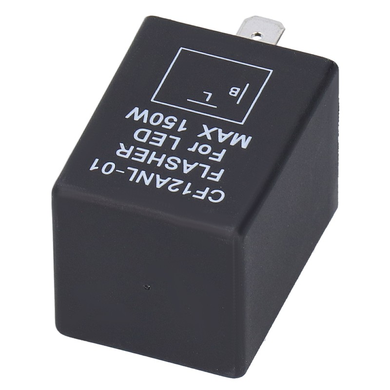 2Pcs LED Flasher 2‑Pin Electronic Relay Normally Open Car Turn