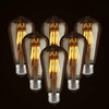 ASOKO LED Dimmable Vintage Edison Led Bulbs 6W Antique Style