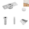 Invisible Door Stoppers, Strong Magnetic Anti-Collision, Suitable for Bedroom, Bathroom,