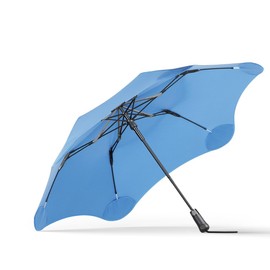 BLUNT Metro Travel Umbrella – 100cm Windproof Umbrella, Compact Umbrella for Wind and Rain, Portable, Heavy Duty, UV Protection - Sky Blue