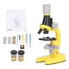Kids Microscope Kit LED 1200X Microscope with Specimen Slides Science
