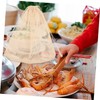 Kisangel 4pcs Reusable Seafood Steam Bags Cotton Thread Cooking Bags