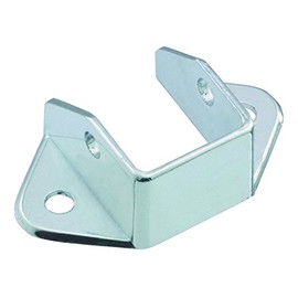 Harris Hardware 732-B Die Cast Zamac Headrail Bracket for 1 in. Panel Thickness, Chrome Plated