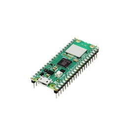 SB COMPONENTS Raspberry Pi Pico W with Header Raspberry Pi Pico WiFi with Pre-soldered Headers