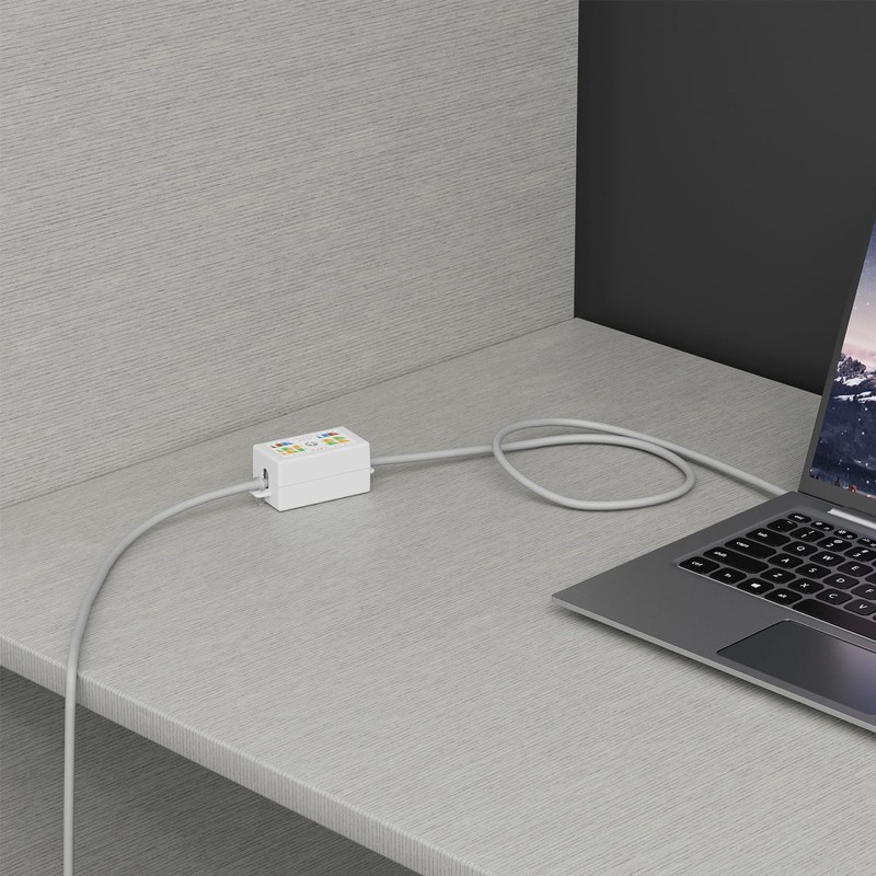 Iwillink 10Gbps Ethernet Junction Box, RJ45 Cat6 Junction Box Connector,