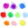 ZAMXHUG Juggling Cloths - Pack of 10 Colourful Juggling Cloths,