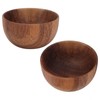 Wooden Shaving Soap Bowl Portable Foaming Large Capacity Wood Shave