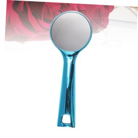 minkissy Long Handle Foot Callus Remover Dual Side Nano Glass Foot File for Easy Dead Skin Exfoliation Washable Skid Design for Men and Women Blue