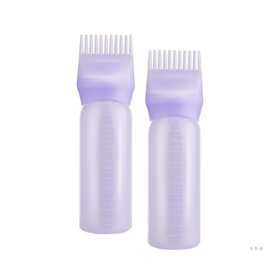 Hair Dye Brush Bottle, Hair Colouring Dye Applicator, Hair Oil Applicator Bottle Root Comb, Root Comb Applicator Bottle Hair Dye, Hair Dye Brush Bottle Root Comb Applicator Multi Use For Hair Coloring
