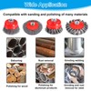 YUEARN 4 1/2" Angle Grinder Wire Wheel Set - 4