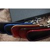 Saint Mode Cordovan Keychain with Shoehorn, black/blue
