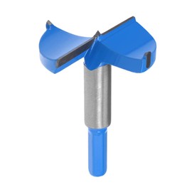 sourcingmap Forstner Drill Bits 60mm, Tungsten Carbide Wood Hole Saw Auger Opener, Woodworking Hinge Hole Drilling Boring Bit Cutter (Blue, Gray)