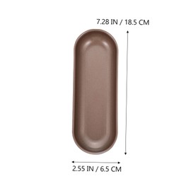 Gatuida 3Pcs Non Stick Hot Dog Baking Mold Toast Pan for Long Breads Cakes Roasting Versatile Kitchen Baking Tool for Oven Freezer Use