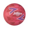 Mitre Attack Unisex Adult Football, Pink/Purple/White, 4