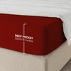 My home store Fitted Sheet 25 cm Deep Brushed Microfiber
