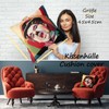 ANRO Cushion Cover Decorative Cushion Sofa Cushion Cover Tapestry Charlie