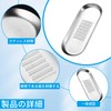 Liroyal Grater, Ginger, Daikon, Apple, Onion, Condiment Grater, Stainless Steel,