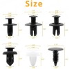 AQJ Fit Subaru 100PCS Bumper Clips Tool Kit Retainer Rivet-Fastener