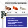 HQMPC Angle Stop Valve, 1/2" Ptc x 1/2" No Lead