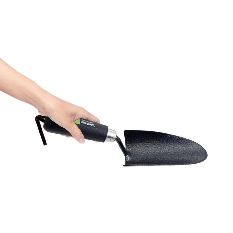 KKTECH Carbon Steel Heavy Duty Hand Fork & Trowel Set