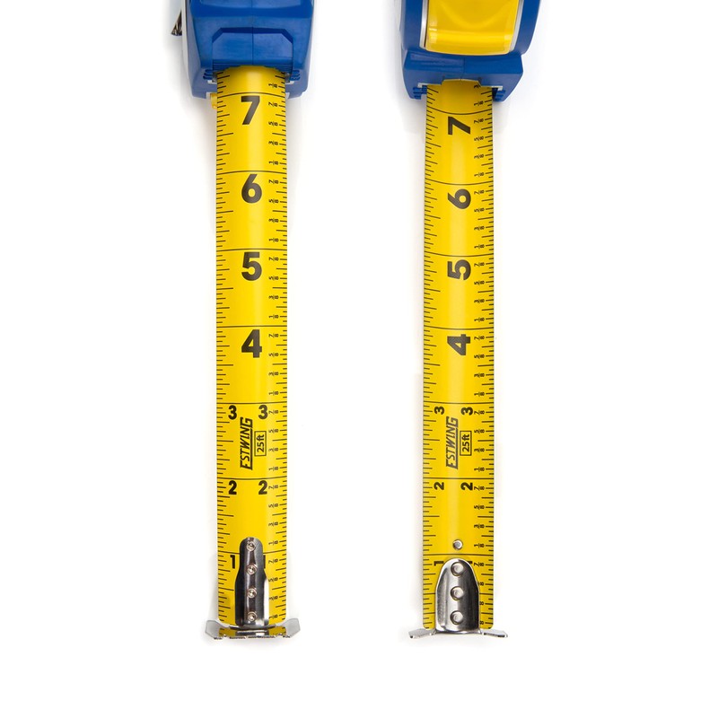 Estwing Heavy Duty Tape Measure, 25-Foot, Double-Sided