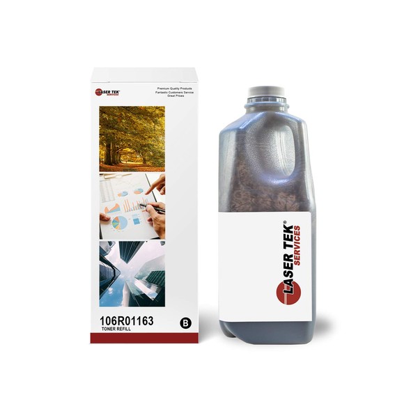 Laser Tek Services Compatible Toner Refill Kit Replacement for Xerox