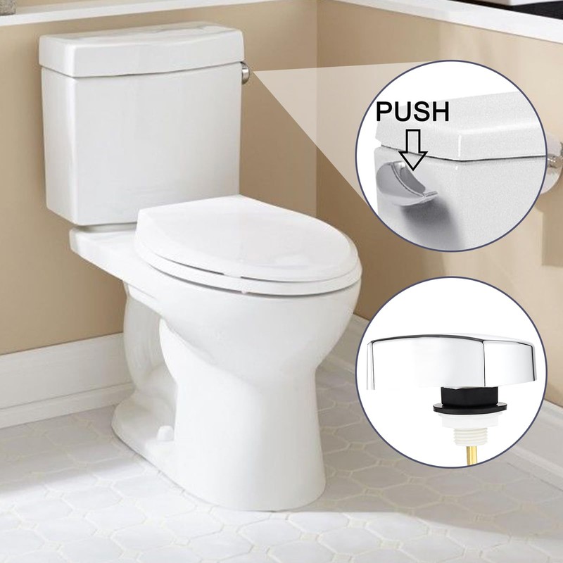 PuritySage Toilet Side Flush Lever Handle Replacement,Compatible with TOTO THU004-CP