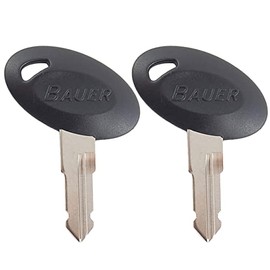 Bauer 300 Series Precut RV Trailer Keys (305) - 1 Pair (2 Keys)