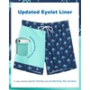 SURF CUZ Mens Swim Trunks with Compression Liner Quick Dry