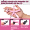 Kit 4pcs Imán de Uñas 3D Ojo de Gato Magnético