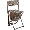 PORTAL Folding Seat, Lightweight Backrest Stool Hunting Fishing Chair with