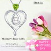 to the Moon and Back Necklace Her Mothers Day Jewelry