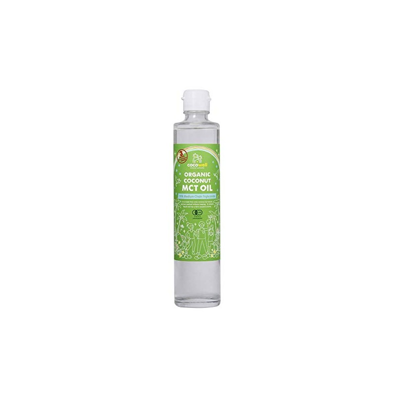 Cocowell Organic Coconut MCT Oil, 9.8 oz (280 g) (300