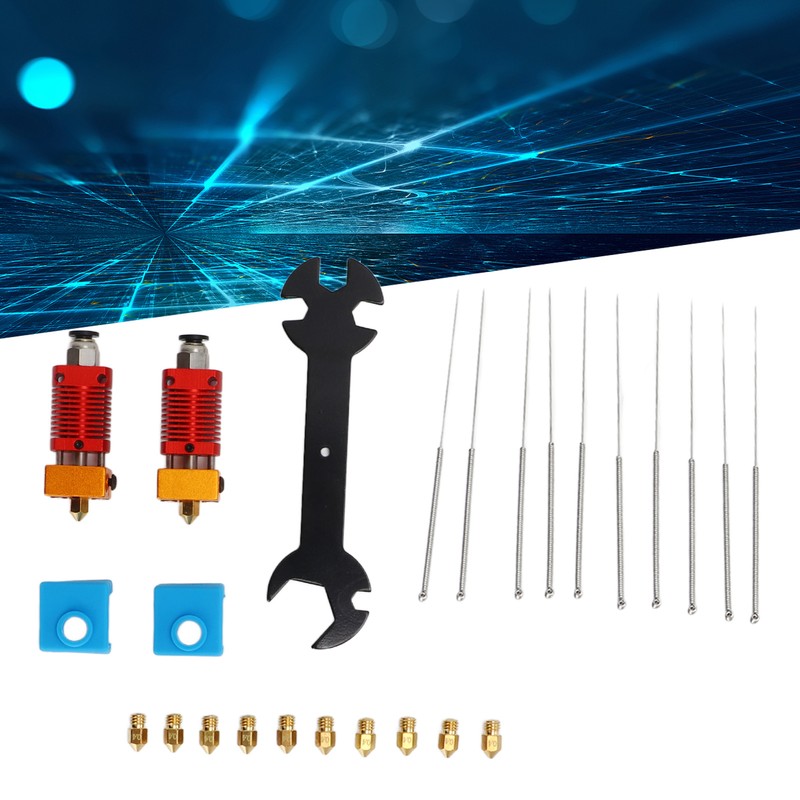Extruder Hotend Nozzle Cleaning Kit with MK8 Nozzle Needle 5