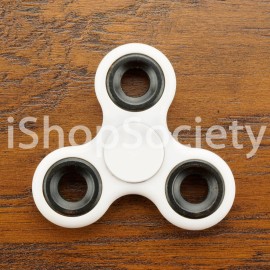 Unbranded Tri Spinner Fidget Spinners EDC Figet Hand Desk Focus Toy ADHD - Multi Color - White
