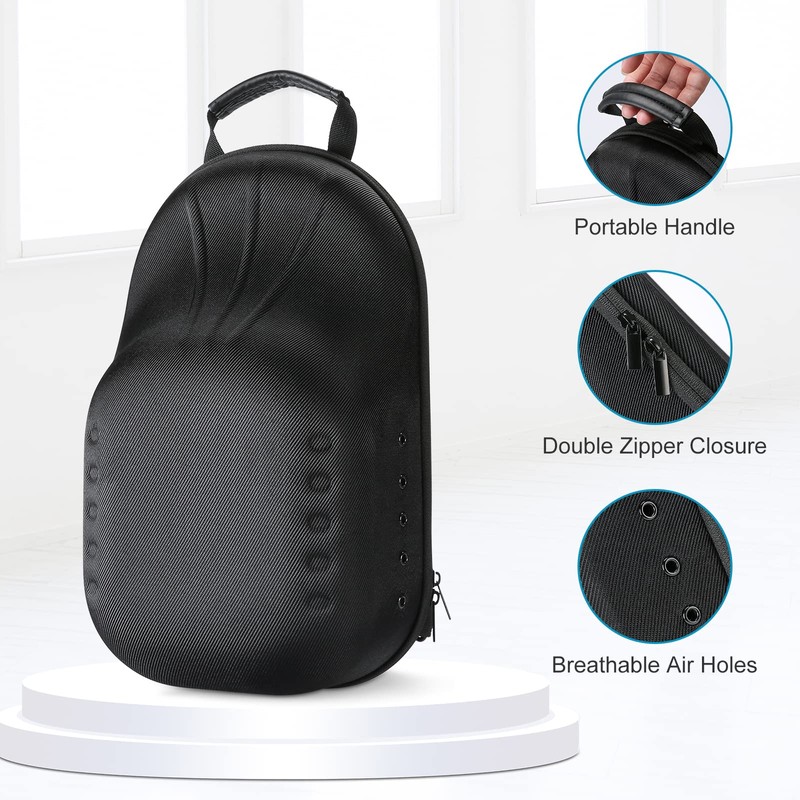 ProCase Hat Travel Hard Case, Hat Carrier Storage Bag for