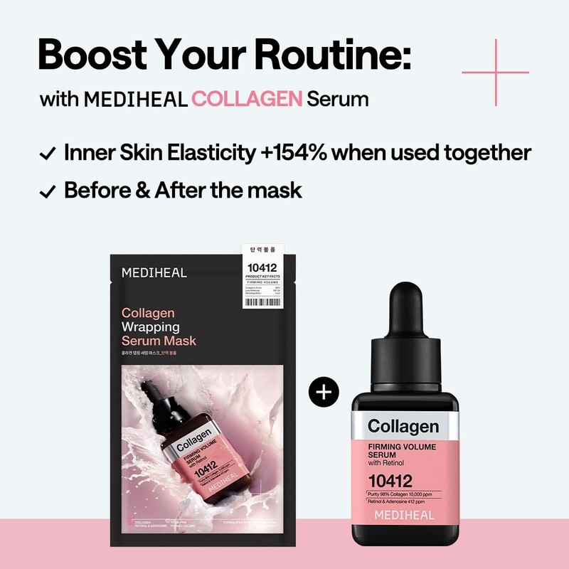Mediheal Wrapping Serum Mask [Perm Volume] - Deep Elasticity Boosting