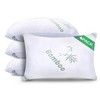 Memory Foam Pillows Queen Size Set of 4 - Cooling