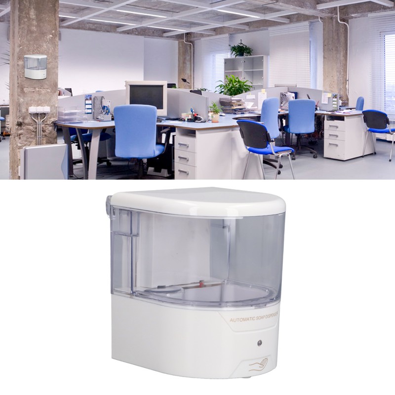 600ml Automatic Soap Dispenser Intelligent Non Contact Wall Soap Container