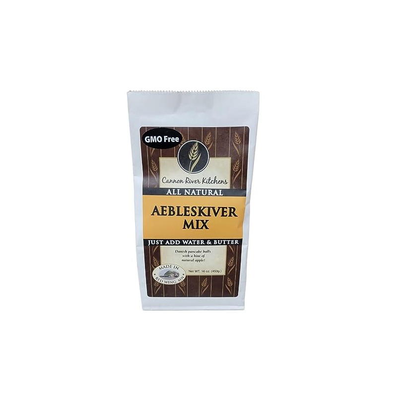 Danish Aebelskiver Mix by Cannon River Kitchens, 1lb (1)