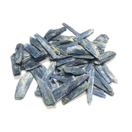 Zentron Crystal Collection: Rough Natural Blue Kyanite Stones 1-3" Pieces (1/2 Pound)